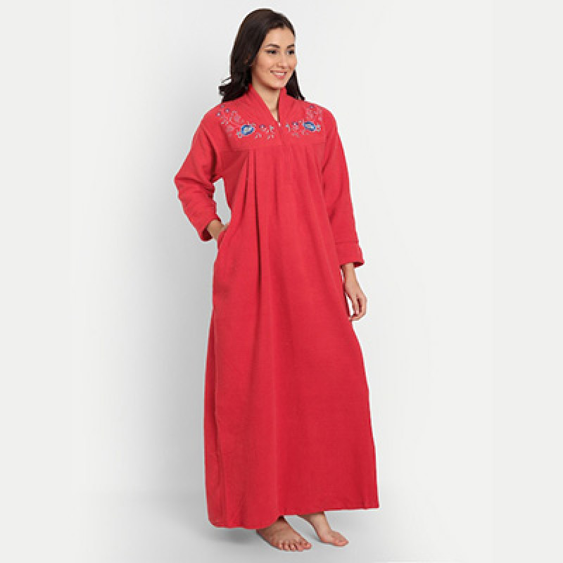 Red Maxi Nightdress