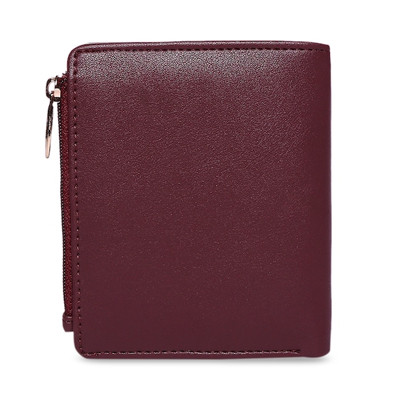 Chic Pro Women Maroon Small Bifold Wallet