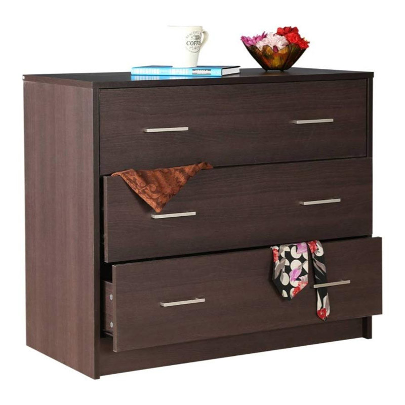 Atlas Three Tier Engineered Wood Multipurpose Cabinet